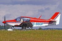 G-BBDP @ EGBP - Robin DR.400-160 Chevalier [853] Kemble~G 19/08/2006 - by Ray Barber