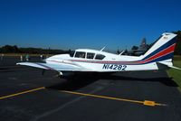 N14282 @ KFFC - Piper Aztec - by Connor Shepard