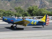 N641BP @ SZP - Fairchild M-62A CORNELL as PT-19, Franklin 6-440-5 inverted-inline 200 Hp, taxi back - by Doug Robertson