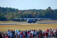 80-0325 @ KFFC - C-130 taking off - by Connor Shepard