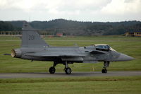 39201 @ ESGP - JAS 39A Gripen taxying after a display. - by Henk van Capelle