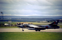 XF416 @ EGQS - Hunter FGA.9 of 2 Tactical Weapons Unit at RAF Lossiemouth in September 1979. - by Peter Nicholson