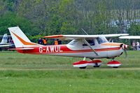 G-AWUL @ EGHP - R/Cessna F.150H [0346] Popham~G 05/05/2007 - by Ray Barber