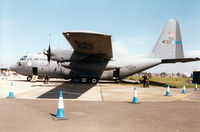 62-1866 @ EGVA - Another view of the 314th Airlift Wing C-130E Hercules, callsign Wang 23, on display at the 1997 Intnl Air Tattoo at RAF Fairford. - by Peter Nicholson