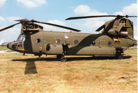 D-665 @ EGVA - CH-47D Chinook of 298 Squadron Royal Netherlands Air Force on display at the 1997 Intnl Air Tattoo at RAF Fairford - by Peter Nicholson