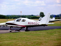 N350DG @ EGBE - privately owned - by Chris Hall