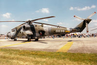 0839 @ EGVA - Hind helicopter gunship of 331 Squadron Czech Air Force on display at the 1997 Intnl Air Tattoo at RAF Fairford. - by Peter Nicholson