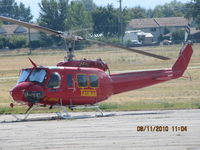 C-GFHA @ CYKA - ...Tasman Helicopters Bell 205A...between fire-fighting assignments - by Blindawg