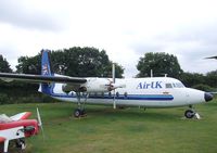 G-BHMY - Fokker F27-200 Friendship at the City of Norwich Aviation Museum - by Ingo Warnecke