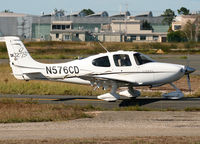 N576CD @ LFBD - Taxiing to the General Aviation area... - by Shunn311
