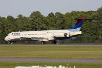 N938DL @ ORF - Delta Air Lines N938DL (FLT DAL1238) rolling out on RWY 5 after arrival from Hartsfield-Jackson Atlanta Int'l (KATL). - by Dean Heald