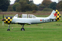 G-LYFA @ EGCB - 1982 Intreprinderea De Avioane Bacau YAK-52, c/n: 822608 at Barton