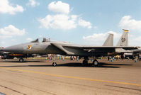 84-0027 @ EGVA - F-15C Eagle, callsign Duster 02, of 53rd Fighter Squadron/52nd Fighter Wing on display at the 1997 Intnl Air Tattoo at RAF Fairford. - by Peter Nicholson