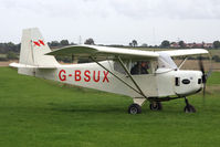 G-BSUX @ X5FB - Carlson Sparrow ll at Fishburn Airfield, October 2010. - by Malcolm Clarke