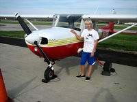 N1478Q @ KPWK - Flight student in front of cessna N1478Q in Wheeling IL - by Will spears