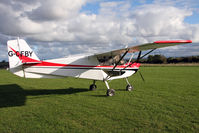 G-CFBY @ X5FB - Skyranger Swift 912S(1), Fishburn Airfield, October 2010. - by Malcolm Clarke