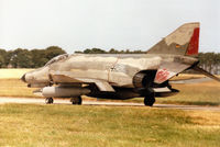 37 24 @ EGQS - F-4F Phantom of JG-73 German Air Force awaiting clearance to join Runway 05 at RAF Lossiemouth in the Summer of 1995. - by Peter Nicholson