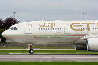 A6-EYH @ EGCC - Etihad Airways - by Chris Hall