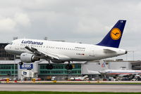 D-AILA @ EGCC - Lufthansa - by Chris Hall