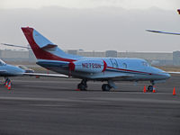 N272DN @ KAPC - Thirty-something Falcon 10 of American Equity Investment Partners on bizjet ramp @ Napa, CA - by Steve Nation