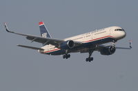 N940UW @ EBBR - Arrival of flight US750 to RWY 02 - by Daniel Vanderauwera