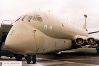 XV229 @ MHZ - Nimrod MR.2 of 42 Squadron at RAF St. Mawgan on display at the 1985 RAF Mildenhall Air Fete. - by Peter Nicholson