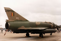 BR19 @ MHZ - Mirage 5BR of 42 Squadron Belgian Air Force on display at the 1985 RAF Mildenhall Air Fete. - by Peter Nicholson