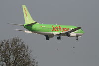 OO-JAM @ EBBR - Flight JAF3358 is descending to RWY 02 - by Daniel Vanderauwera