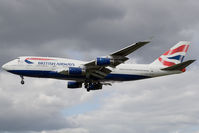 G-BNLZ @ EGLL - British Airways 747-400 - by Andy Graf-VAP