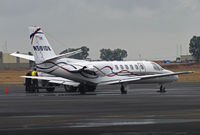 N591DK @ KAPC - 2001 Cessna 560 parked on Bizjet ramp at Napa, CA - by Steve Nation