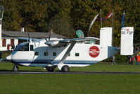 OE-FDP @ LOGF - Pink Aviation Skyvan