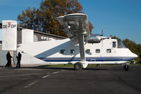 OE-FDP @ LOGF - Pink Aviation Skyvan
