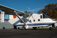 OE-FDP @ LOGF - Pink Aviation Skyvan