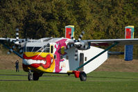 OE-FDK @ LOGF - Pink Aviation Skyvan - by Dietmar Schreiber - VAP