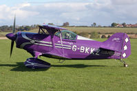 G-BKKZ @ X5FB - Pitts S-1S at Fishburn Airfield in October 2010. - by Malcolm Clarke