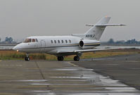 N819LX @ KAPC - Flight Options 2001 Hawker 800XP taxis in from KVNY (Van Nuys, CA) as OPT819 - by Steve Nation