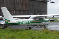 G-BHFC @ EGNV - 1978 Reims Aviation Sa REIMS CESSNA F152, c/n: 1436 at Durham Tees Valley - by Terry Fletcher