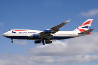 G-CIVB @ EGLL - British Airways 747-400 - by Andy Graf-VAP