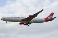 G-VSUN @ EGLL - Virgin Atlantic A340-300 - by Andy Graf-VAP