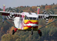 OE-FDK @ LOGF - Pink Skyvan @ LOGF. - by Andreas Müller