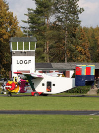 OE-FDK @ LOGF - Pink Skyvan @ LOGF. - by Andreas Müller