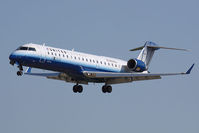 N159GJ @ ORF - United Express (GoJet Airlines) N159GJ (FLT GJS7479) arriving from Washington Dulles Int'l (KIAD).