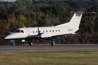 N654CT @ ORF - Charter Air Transport, Inc N654CT Stingray 654 taxiing onto RWY 23 at Taxiway Foxtrot for departure to Atlantic City Int'l (KACY). This aircraft was formerly with United Express (SkyWest Airlines) as N251YV.