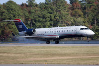 N242JS @ ORF - US Airways Express (PSA Airlines) N242JS (FLT JIA328) from Charlotte/Douglas Int'l (KCLT) landing RWY 23.
