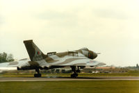 XL426 @ MHZ - The RAF's Vulcan Display Flight aircraft landing at the 1985 RAF Mildenhall Air Fete. - by Peter Nicholson