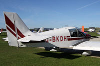 G-BKDH @ EGHR - Parked on the apron - by John Richardson