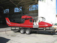 N166SF @ KCMA - Prototype of 2006 Aviadesign A16 on trailer awaiting wings and stuff at Camarillo, CA (KCMA) home base - by Steve Nation
