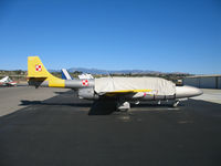 N226SB @ KCMA - D&J Aviation TS-11 Iskra under cover at Camarillo, CA (KCMA) home base - by Steve Nation