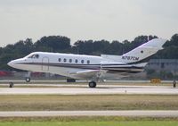 N787CM @ ORL - Hawker 800