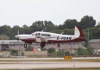 C-FGAN @ ORL - Data shows a Beech 200, but for the past year at least it has been a Mooney.  I got it at NBAA in Orlando in 2009, Nick Dean has it at NBAA Atlanta this year.  Either way, this guy travels a long way from Canada to the NBAA events